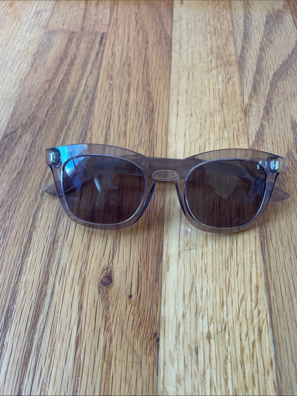 Grey Ant Transparent Purple Women's Sunglasses